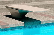 S.R. Smith 68 - 209 - 7382 Flyte - Deck II Stand Diving Board 8' Radiant White – Vita Pool Supply