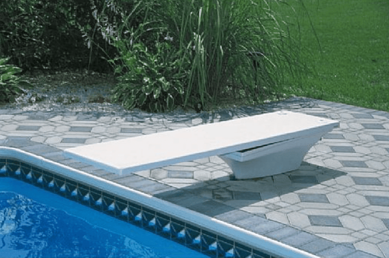 S.R. Smith 68 - 209 - 7382 Flyte - Deck II Stand Diving Board 8' Radiant White – Vita Pool Supply