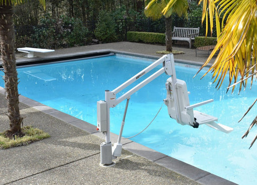 S.R. Smith AXS2 ADA Compliant Pool Lift w/o Anchor, Taupe, 310-0000R-TP