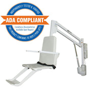 S.R. Smith AXS2 ADA Compliant Pool Lift w/o Anchor, Taupe, 310-0000R-TP