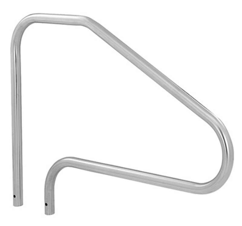 S.R. Smith Deck Mounted 48" Pool Stair Rail, Gray, DMS - 101A - RG – Vita Pool Supply