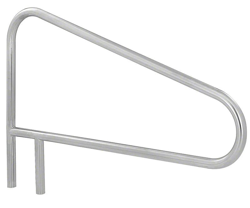 S.R. Smith Deck Mounted Braced 54" Pool Stair Rail - 1.90 x .049 Inches, DMS - 103A – Vita Pool Supply
