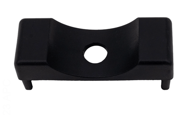 S.R. Smith Elite Ladder Vertical Tread End Cap - Black (Right or Left), 6 - 300 - R, 6 - 300 – Vita Pool Supply