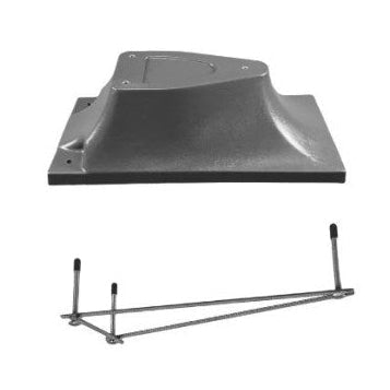 S.R. Smith Flyte Deck II Diving Stand with Jig for 8' Board Gray, 70 - 209 - 73820 – Vita Pool Supply
