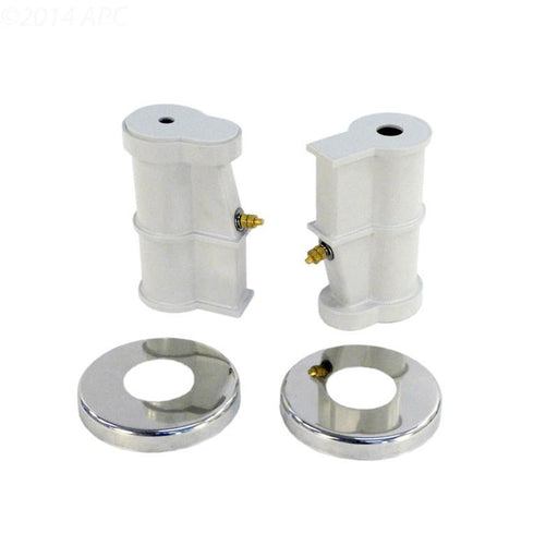 S.R. Smith Plastic Universal Anchor Set With Escutcheons, 2 - Pack, 69 - 209 - 200 – Vita Pool Supply