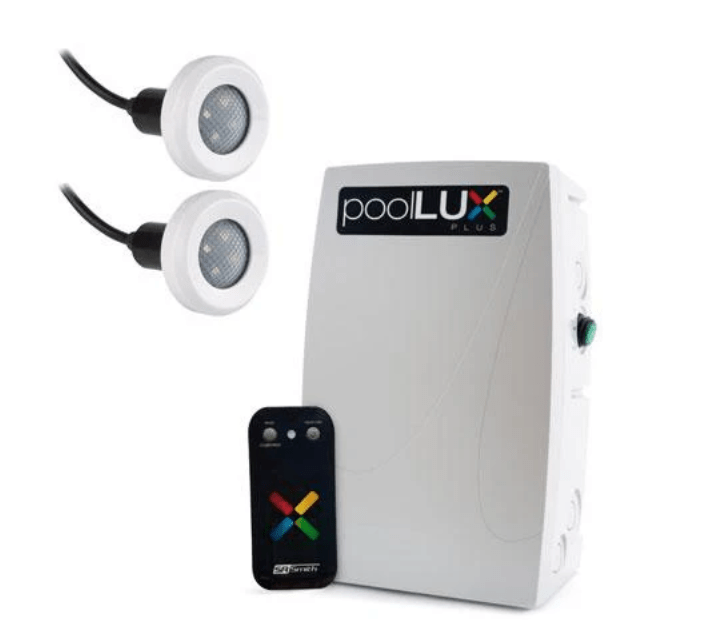 S.R. Smith poolLUX Plus2 Lighting System + 2 Treo Lights 80' Cord, 2TR - PLX - PL2 – Vita Pool Supply