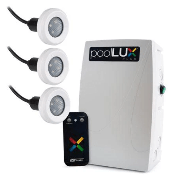 S.R. Smith poolLUX Plus2 Lighting System, 3 Treo Lights 80' Cord, 3TR - PLX - PL2 – Vita Pool Supply