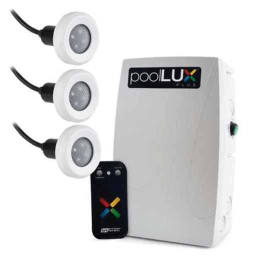 S.R. Smith poolLUX Plus2 Lighting System, 3 Treo Lights 80' Cord, 3TR - PLX - PL2 – Vita Pool Supply