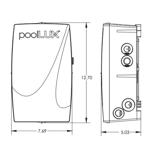 S.R. Smith poolLUX Power 60 Watt Transformer PLX - PW60 – Vita Pool Supply