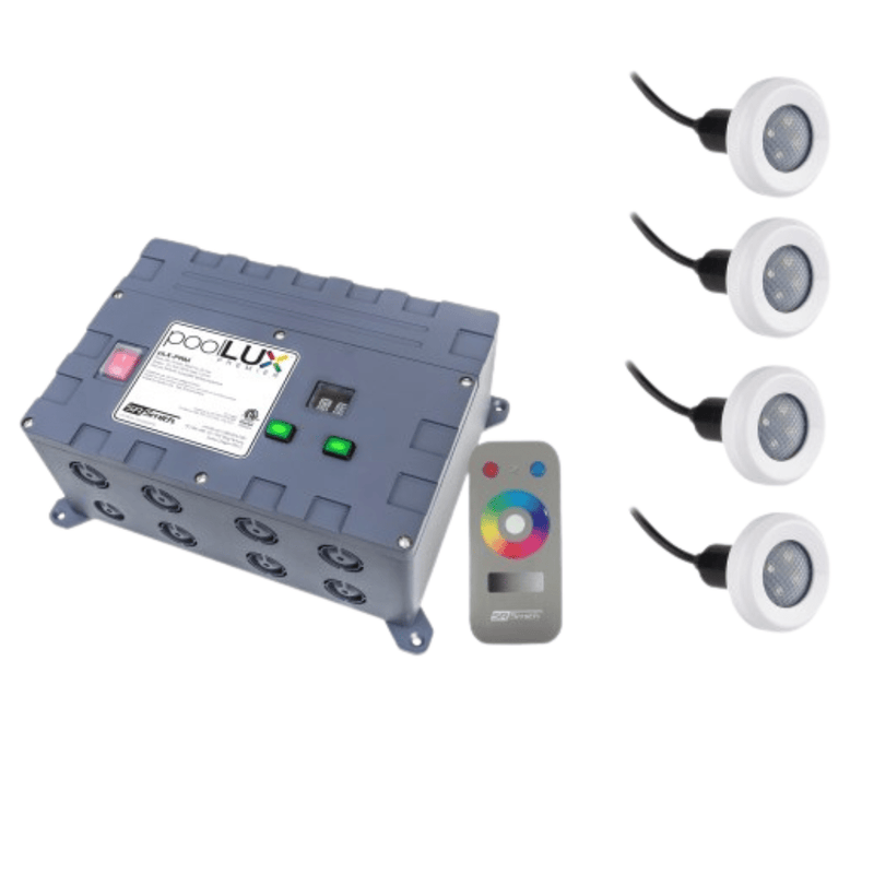 S.R. Smith PoolLux Premier Kit with 4 Treo LED Lights, 4TR - PLX - PRM – Vita Pool Supply
