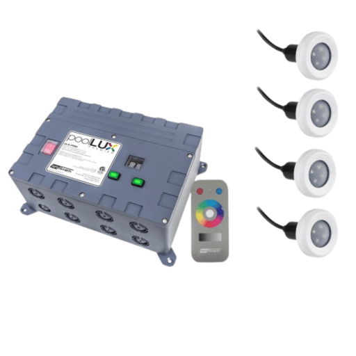 S.R. Smith PoolLux Premier Kit with 4 Treo LED Lights, 4TR - PLX - PRM – Vita Pool Supply