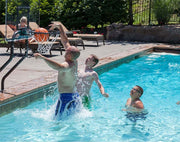 S.R. Smith Salt Friendly Swim N Dunk Basketball Game W/Anchors, S - BASK - CH – Vita Pool Supply