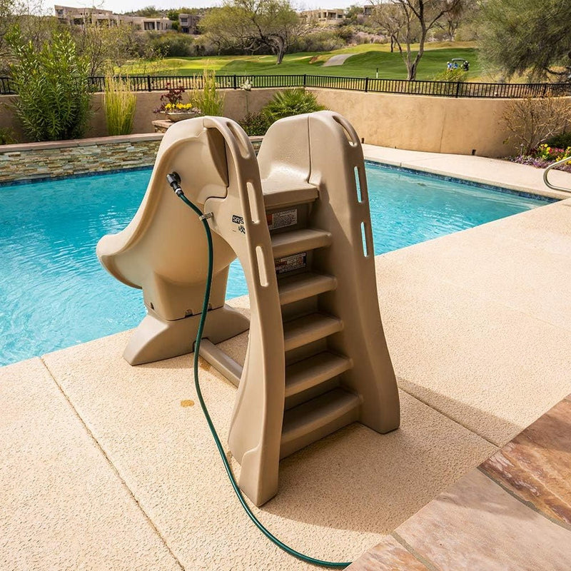 S.R. Smith SlideAway 5' Removable Pool Slide, Beige Taupe, 660 - 209 - 5810 – Vita Pool Supply