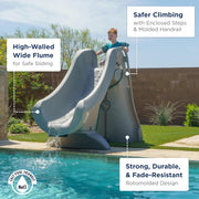 S.R. Smith SlideAway 5' Removable Pool Slide, Beige Taupe, 660 - 209 - 5810 – Vita Pool Supply