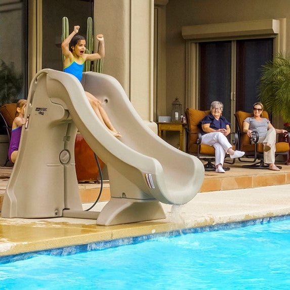 S.R. Smith SlideAway 5' Removable Pool Slide, Gray, 660 - 209 - 5820 – Vita Pool Supply