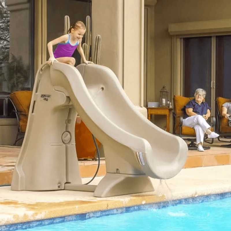 S.R. Smith SlideAway Removable Pool Slide, Beige Taupe, 660 - 209 - 5810 – Vita Pool Supply