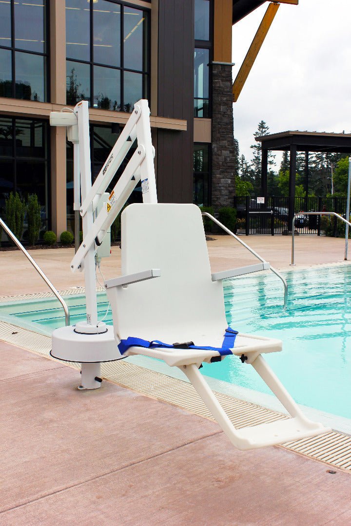 S.R. Smith Splash! Extended Reach Pool Lift - 300 Pound Capacity - No Anchor, 370 - 0000N – Vita Pool Supply