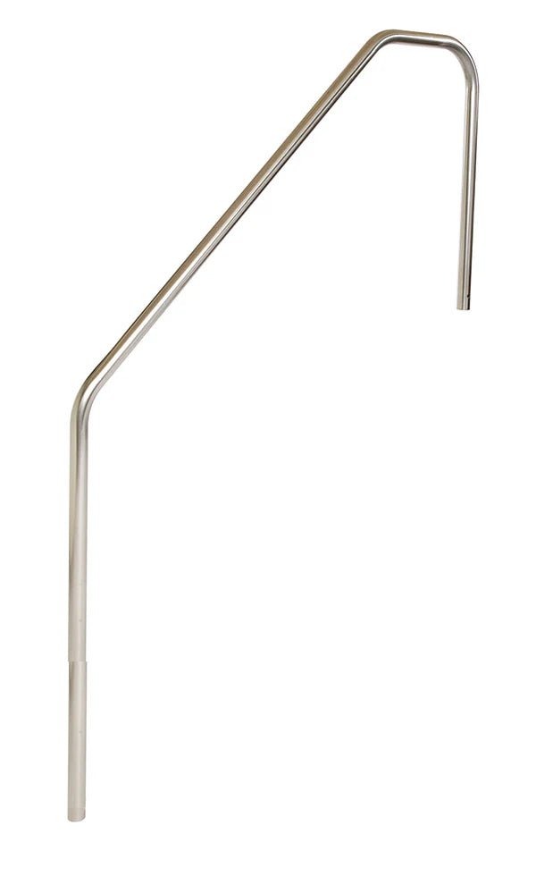 S.R. Smith Stair Mounted 3 - Bend 7' Pool Hand Rail with 1' Extension Front, 3HR - 7 - 065 – Vita Pool Supply
