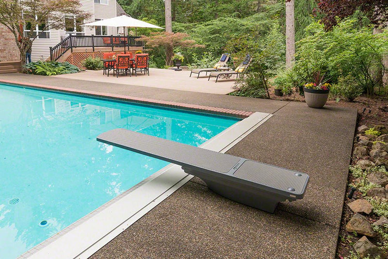 S.R. Smith TrueTread 6' Residential Diving Board, Gray With Gray TrueTread, 66 - 209 - 576S20G – Vita Pool Supply