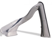 S.R. Smith Turbo Twister Slide, Gray Granite, Left Turn, 688 - 209 - 58224 – Vita Pool Supply
