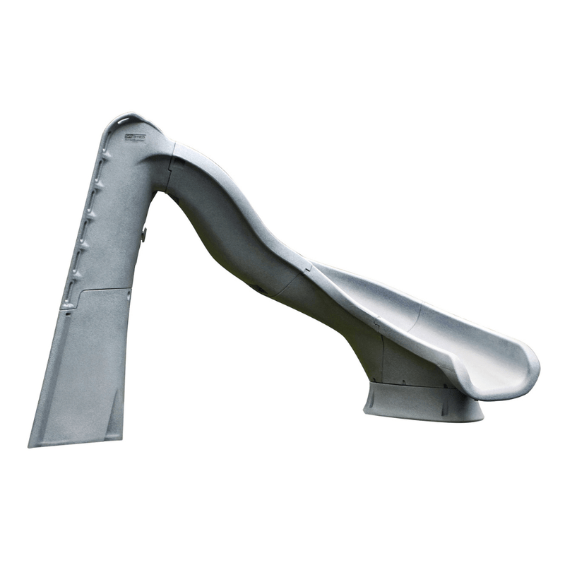 S.R. Smith Turbo Twister Slide, Gray Granite, Right Turn, 688 - 209 - 58124 – Vita Pool Supply
