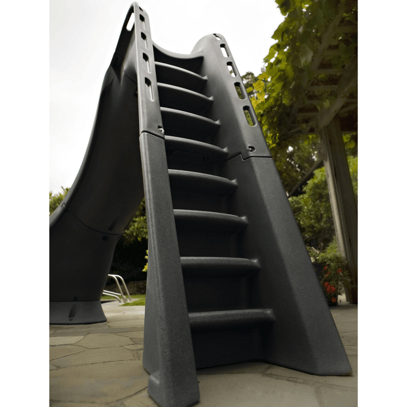 S.R. Smith Typhoon Slide, Grey Granite, Left Turn, 670 - 209 - 58224 – Vita Pool Supply