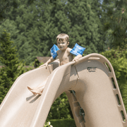 S.R. Smith Typhoon Slide, Sandstone, Left Turn, 670 - 209 - 58223 – Vita Pool Supply