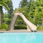 S.R. Smith Typhoon Slide, Sandstone, Left Turn, 670 - 209 - 58223 – Vita Pool Supply