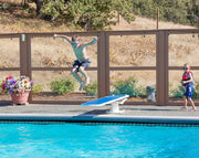 S.R. Smith White Stand & 6' Board w/ Blue TrueTread (66 - 209 - 576S2B, 70 - 209 - 7362) – Vita Pool Supply