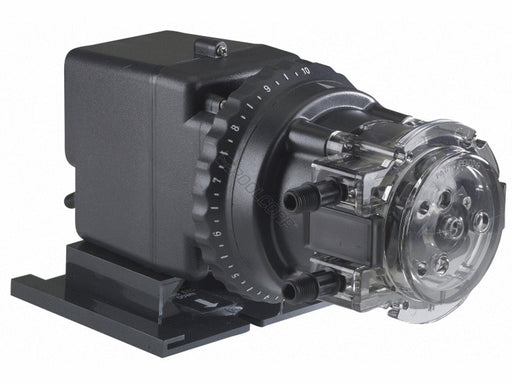 Stenner 45MJL2A1STAA Classic 45 Series Single Head Adjustable Output Pump 10GPD 1/4" Tubing 120V 25PSI 60Hz