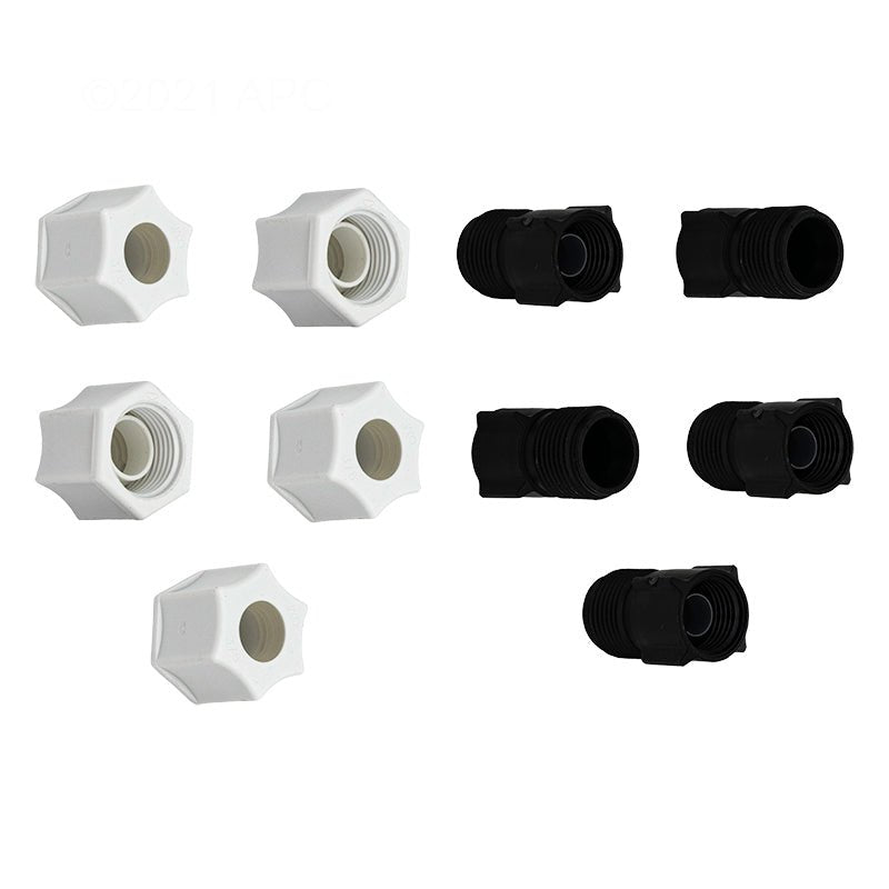 Stenner MCADPTR 3/8" Connecting Nut with Adapter, 5 - Pack – Vita Pool Supply