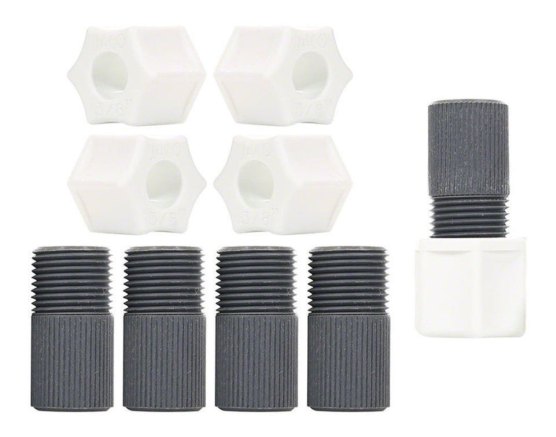 Stenner MCADPTR 3/8" Connecting Nut with Adapter, 5 - Pack – Vita Pool Supply