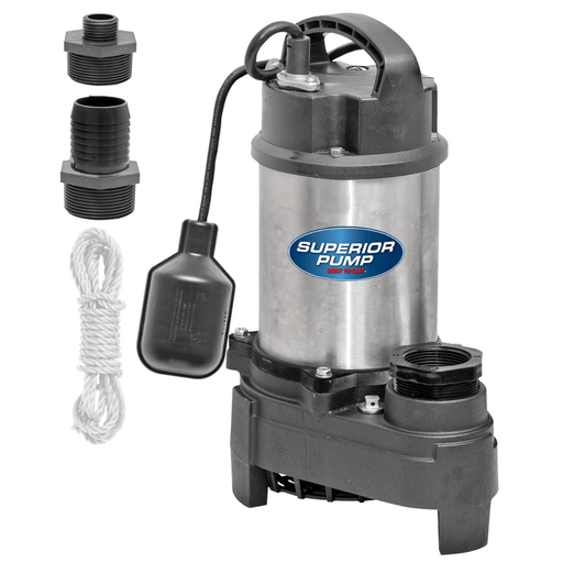 Superior Pump .5 HP Sump Pump 92588 – Vita Pool Supply