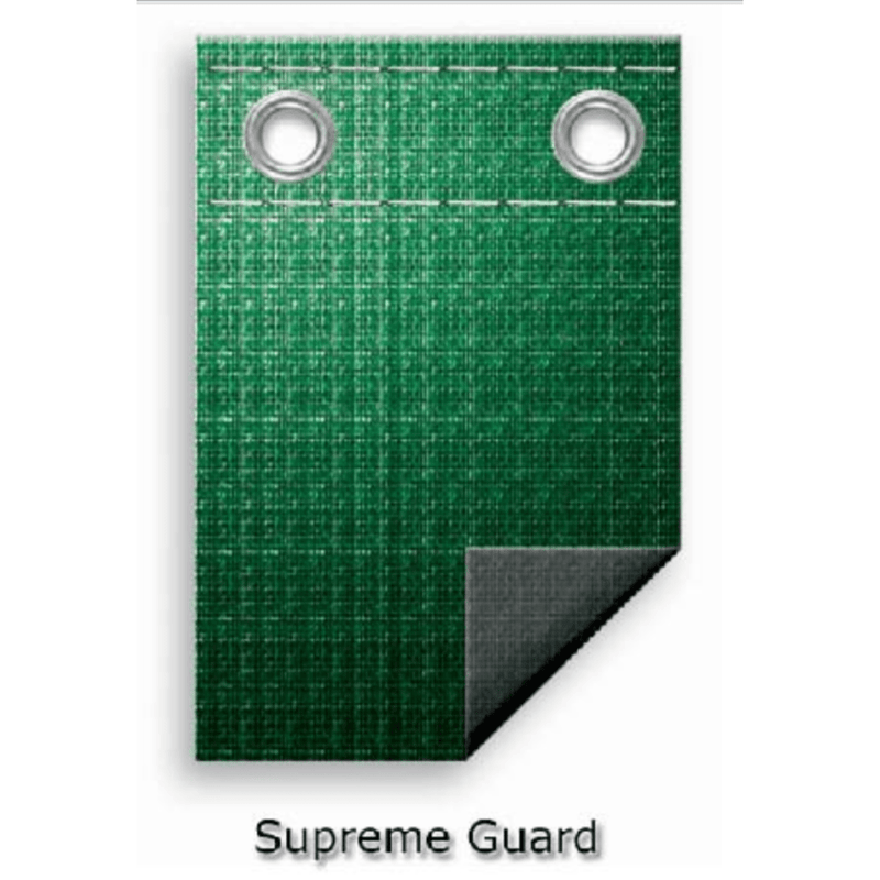 Swimline Supreme Guard Solid Green Winter Cover, Rectangle, 5" Overlap – 10 - Year Warranty – Vita Pool Supply