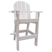 Tailwind LG505 White Plastic Lifeguard Chair, 30" Seat Height, 33" Length – Vita Pool Supply