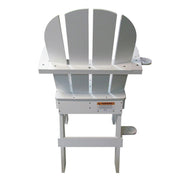 Tailwind LG505 White Plastic Lifeguard Chair, 30" Seat Height, 33" Length – Vita Pool Supply