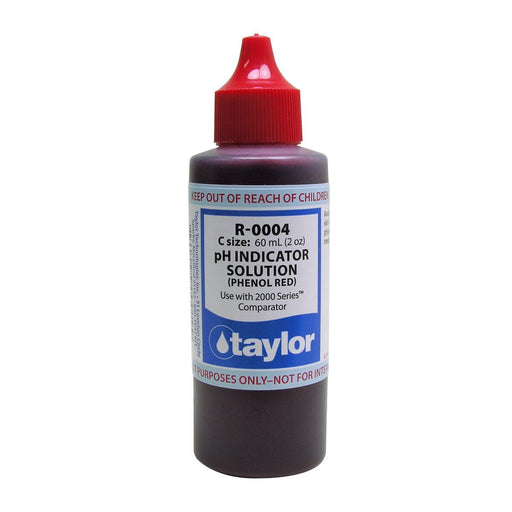Taylor R - 0004 - C - 12 pH Indicator Solution Phenol Red 2 oz (60 mL) for 2000 Series – Vita Pool Supply