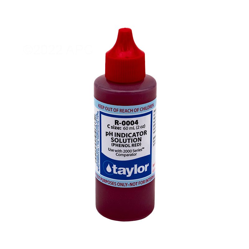 Taylor R - 0004 - C pH Indicator 4, 2 oz (60 mL) Dropper Bottle – Vita Pool Supply
