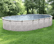 Trendium Oval Magnus Above Ground Pool Kit, 54" Wall Height, 7" Resin Top Rails, Salt - Friendly – Vita Pool Supply