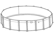 Trendium 33' Round Magnus Above Ground Pool Kit, 54" Height – Vita Pool Supply