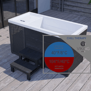 Viking Spas Cold Plunge Chill Therapy Spa – 37°F to 104°F – Vita Pool Supply