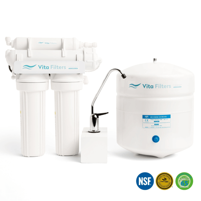 Vita Filters 4-Stage Reverse Osmosis RO System for Drinking Water