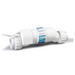 A Hayward W3GLX-CELL-5 AquaTrol Salt Cell with a 15 ft. cord and connectors on both ends, featuring a central label, is ideal for above ground pools up to 20,000 gallons.