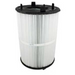 A filter module from the Pentair Pool brand, specifically the Pentair 27002-0100S PLM100, which has a cylindrical shape with white pleated material and black end caps.