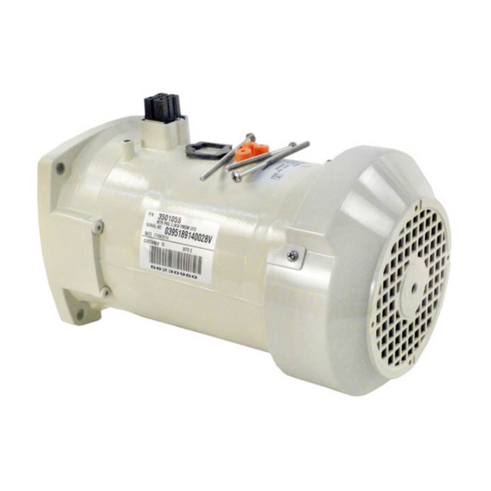 The Pentair Pool 1.0HP 3.2Kw IntelliFlo Variable Speed Motor 350105S includes a vented cover and label, with a small connector on top, making it perfect for IntelliFloXF Pumps.