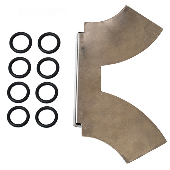 Pentair 474063 Tube Sheet Coil Assembly Kit 250HD NA, 250HD LP MasterTemp Heater Heat Exchange