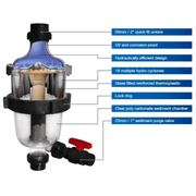 Waterco 200370 MultiCyclone 16 Centrifugal Pre - Filter – Vita Pool Supply