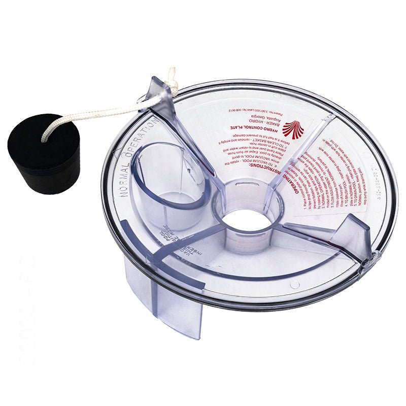 Waterco 51B1024 Skimmer Control Plate for Baker Hydro Skimmer – Vita Pool Supply