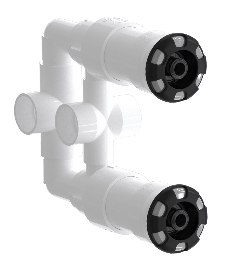 Waterway 210 - 3560G 2 - Jet 9" Gunite Poly Seat Kit for AquaShapes® Jet Manifold Systems – Vita Pool Supply