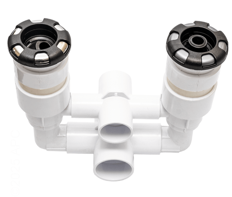 Waterway 210 - 3560G 2 - Jet 9" Gunite Poly Seat Kit for AquaShapes® Jet Manifold Systems – Vita Pool Supply